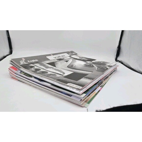 ACE School Of Tomorrow English Paces 1077-1084 & Score Keys 1073-1084 7th Grade - Picture 2 of 10